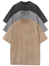 MASON – Avslappnat bomullsset med oversized t-shirts – 3-pack