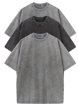 MASON – Avslappnat bomullsset med oversized t-shirts – 3-pack