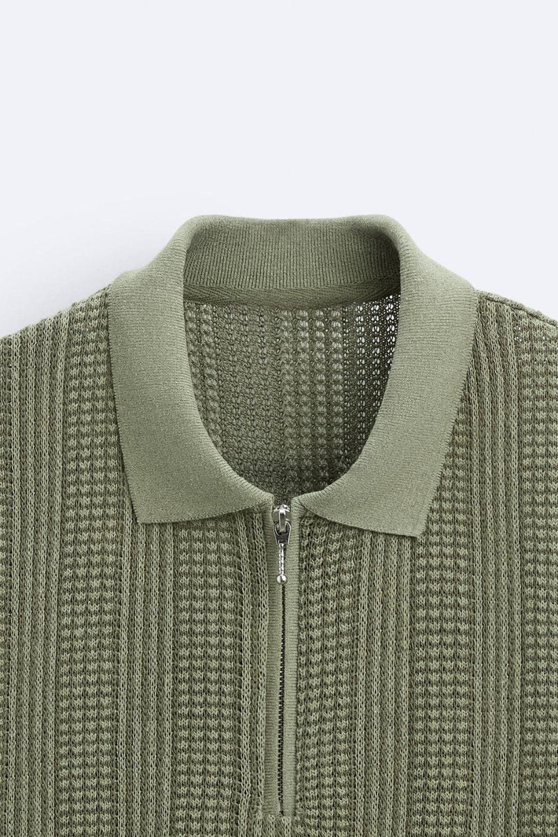 VERDE - POLO MED DRAGKEDJA