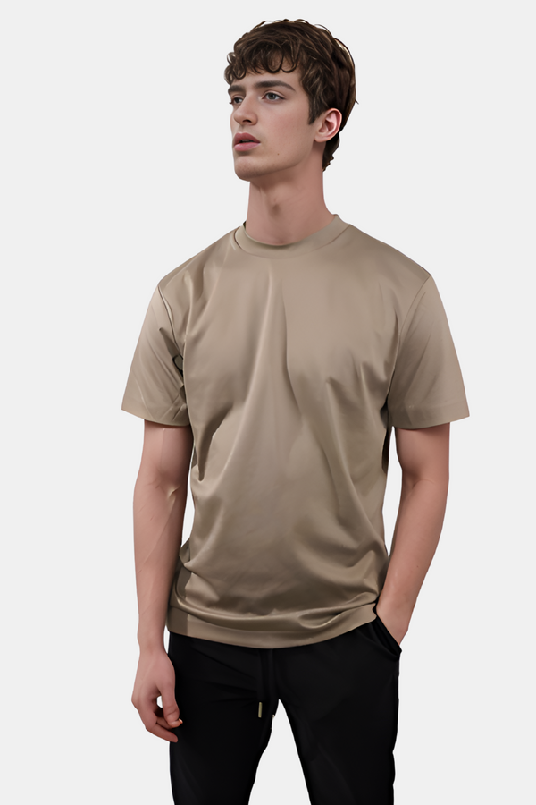 T-shirt i Desert Taupe