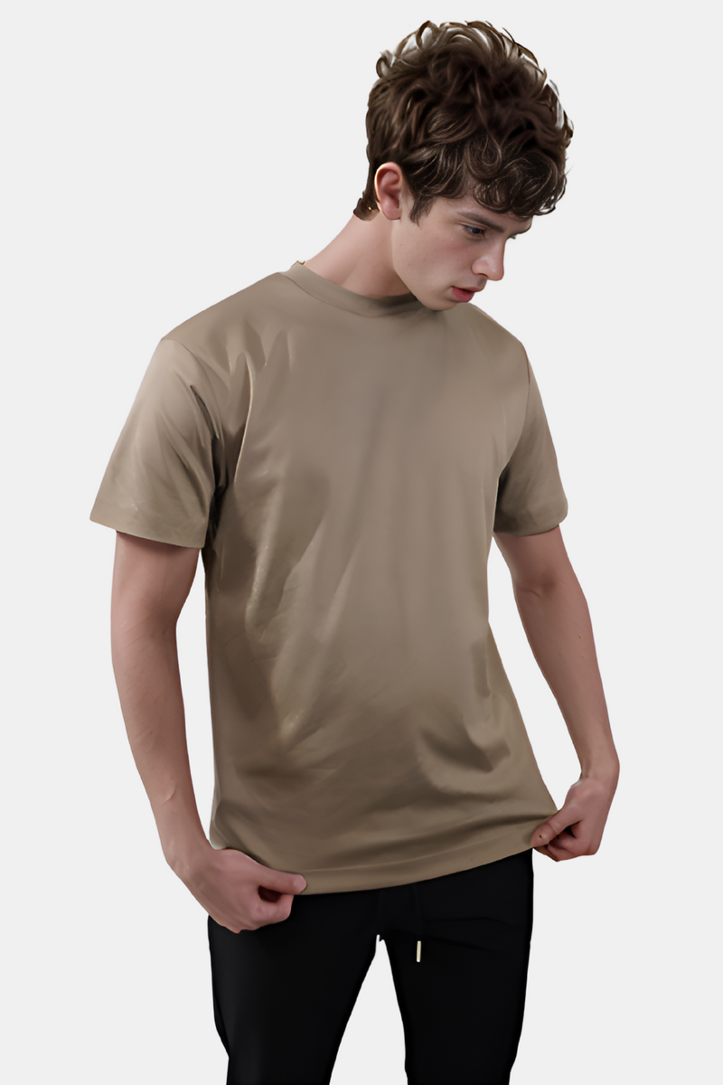 T-shirt i Desert Taupe