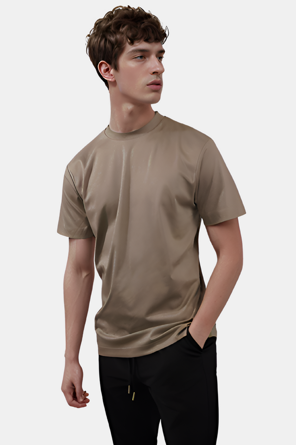 T-shirt i Desert Taupe