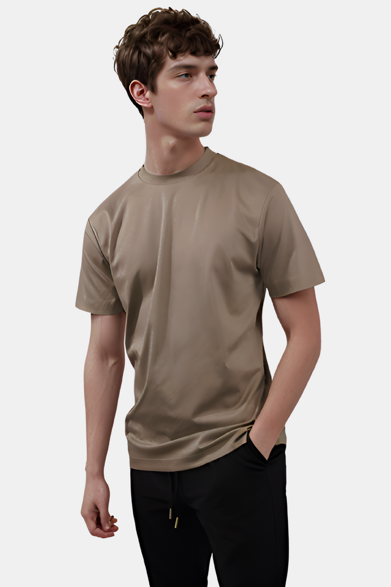T-shirt i Desert Taupe