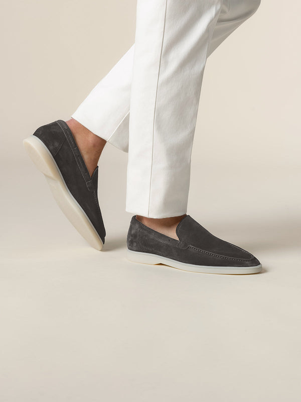 NAUTICA LOAFERS, SVART