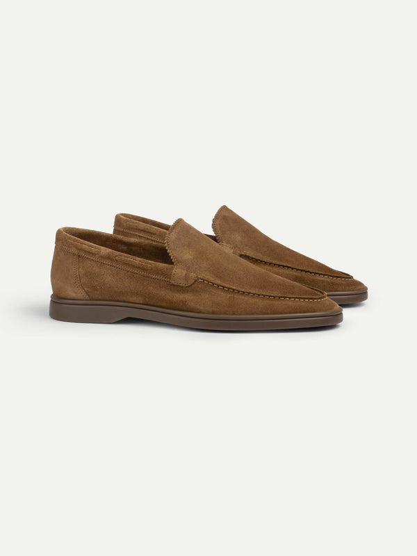 BEIGE NAUTICA LOAFERS