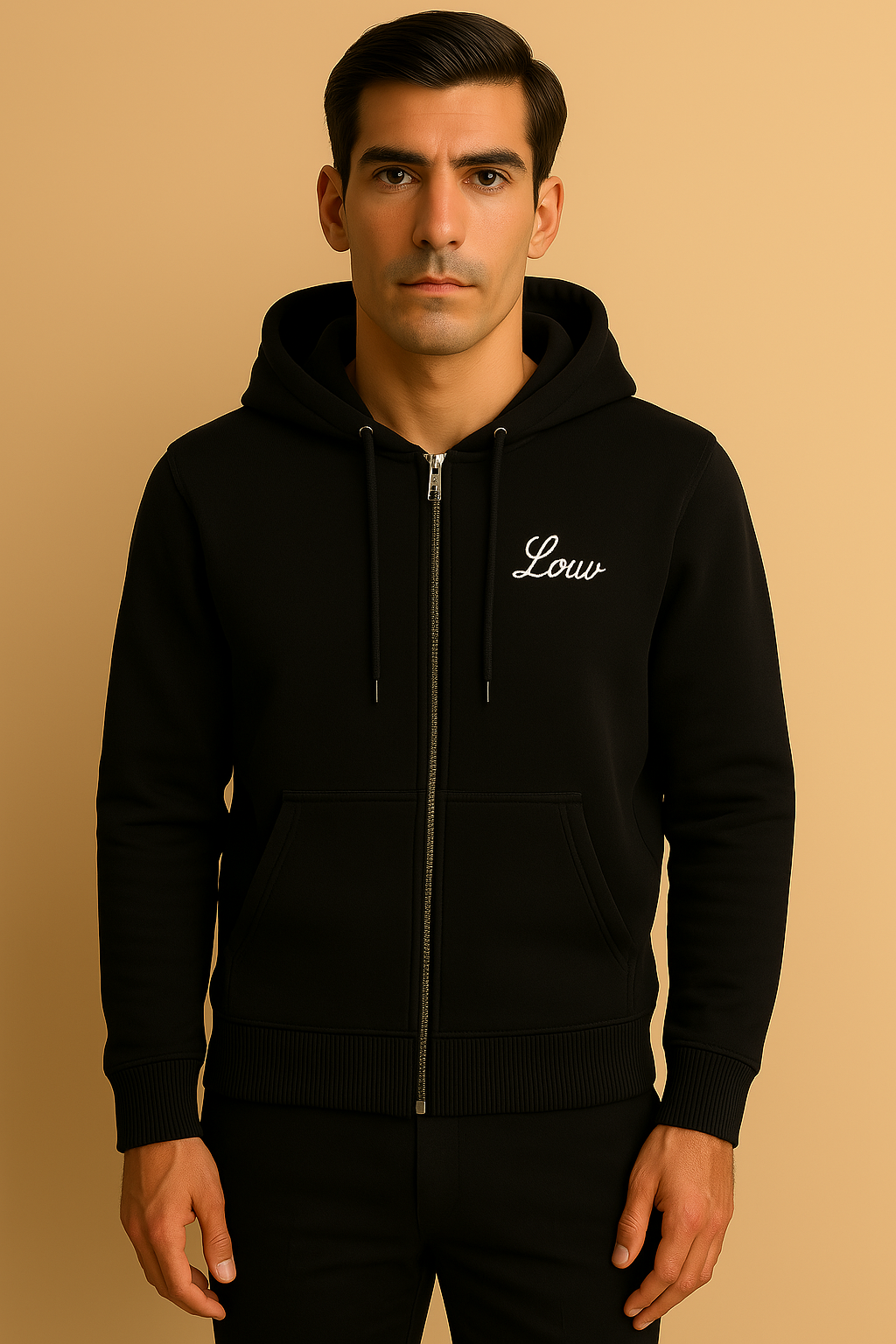 Terra Kapuzensweatshirt mit Reißverschluss