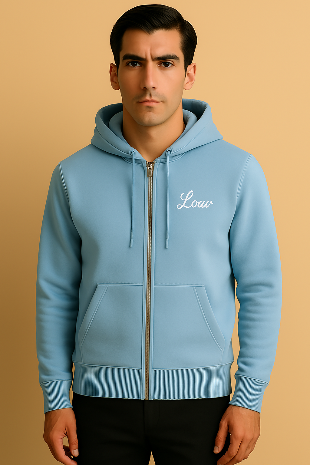 Terra Kapuzensweatshirt mit Reißverschluss