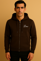 Terra Kapuzensweatshirt mit Reißverschluss
