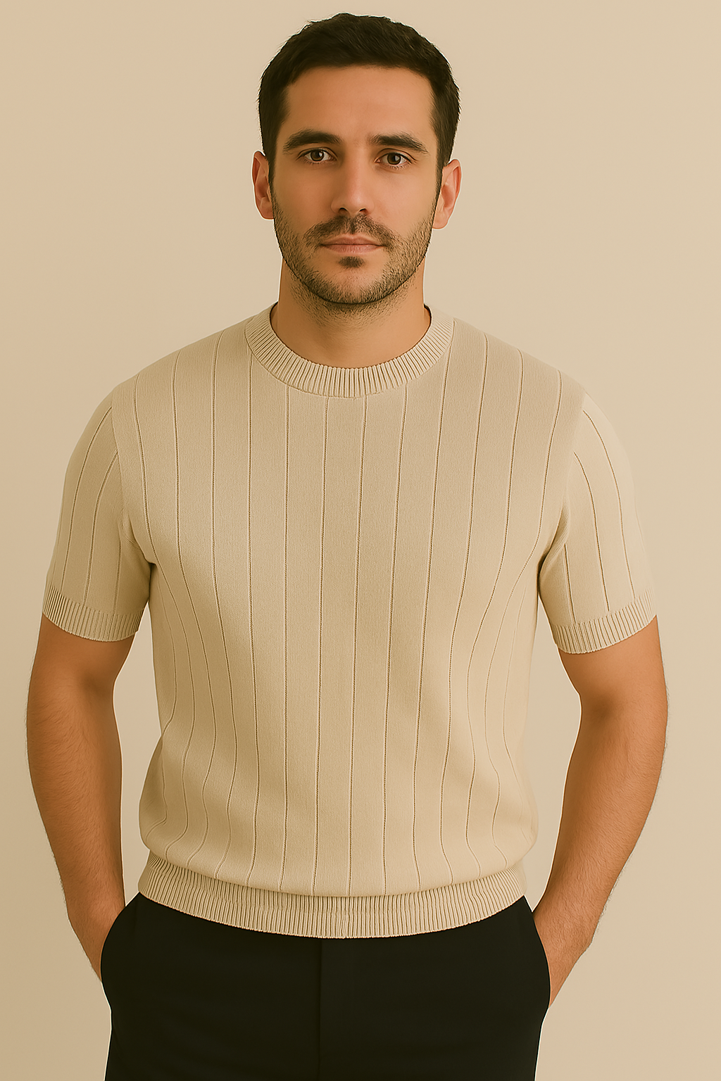 Como Strick-T-Shirt