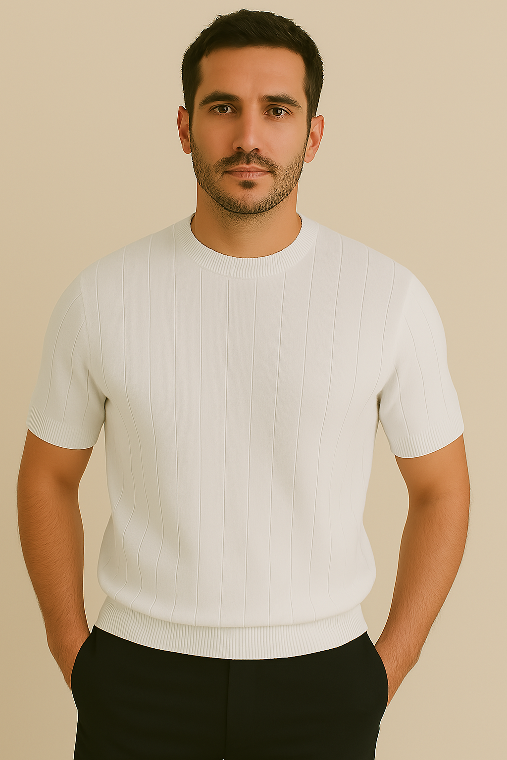 Como Strick-T-Shirt