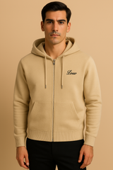 Terra Kapuzensweatshirt mit Reißverschluss