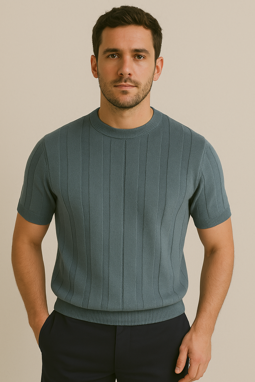 Como Strick-T-Shirt