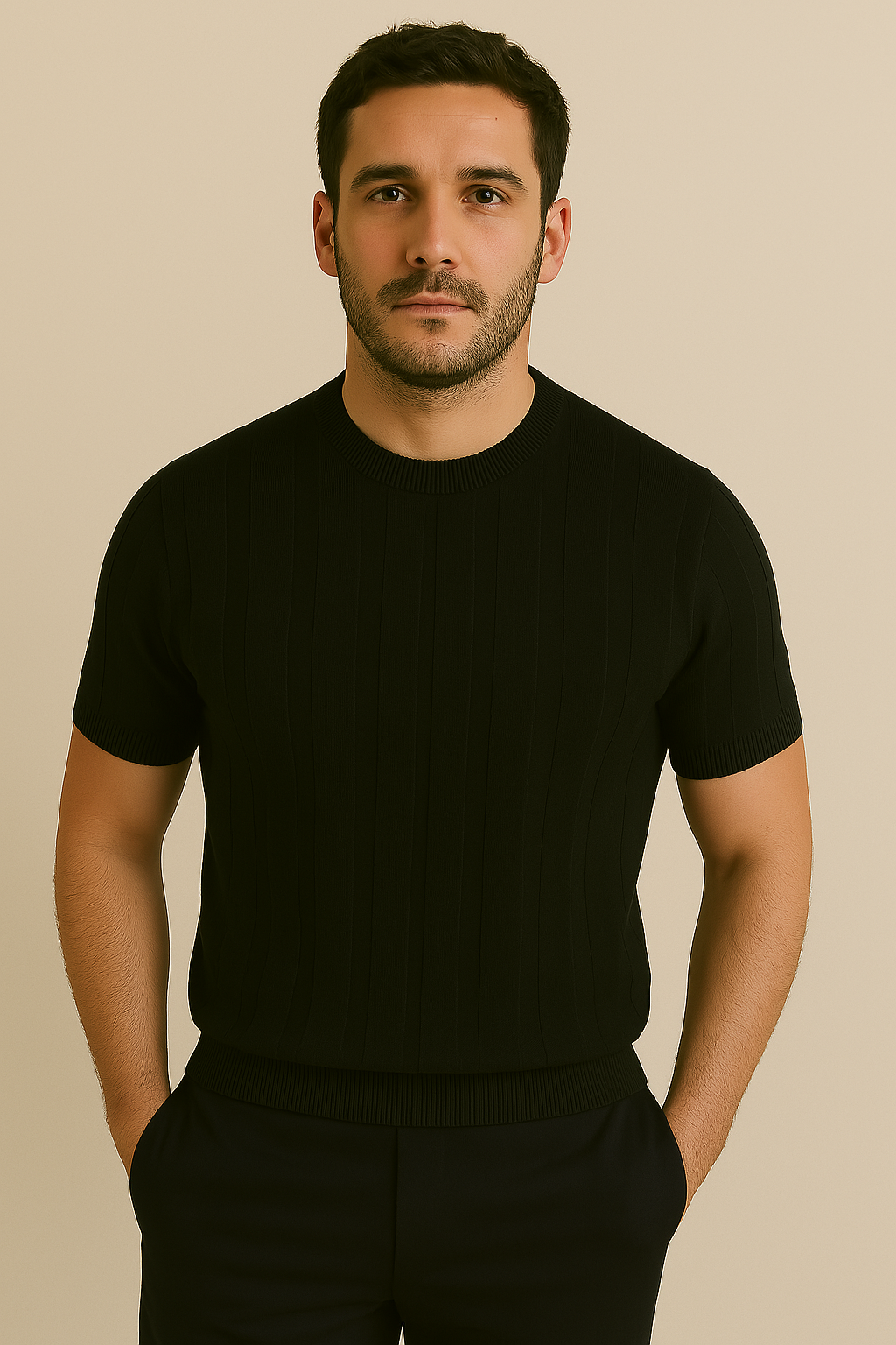 Como Strick-T-Shirt