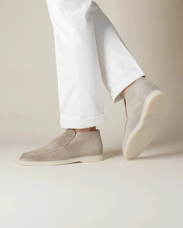 BEIGE CITY NAUTICA LOAFERS