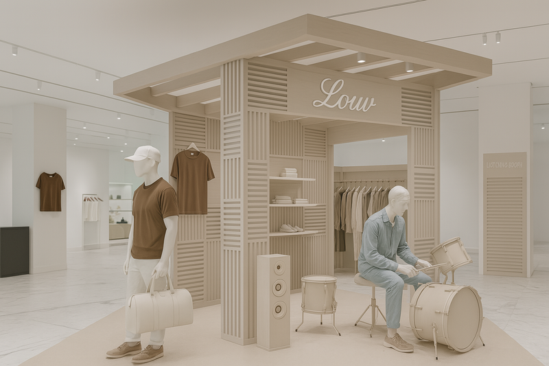 LOUV POP-UP PÅ VÄG IN I AMSTERDAM