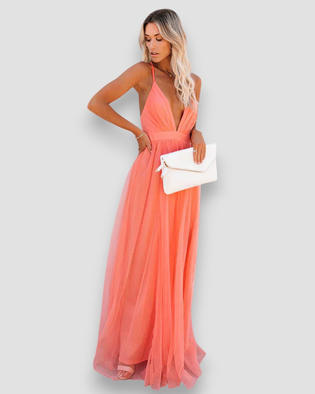 Das Celeste Kleid