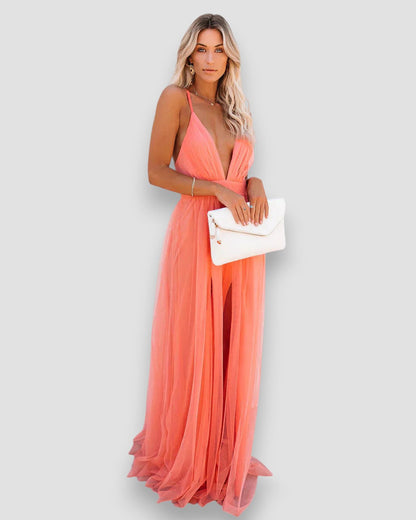 Das Celeste Kleid